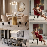 Krzesła tapicerowane KR-8 Deluxe